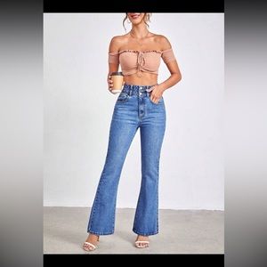 Tall High Waist Flare Jeans